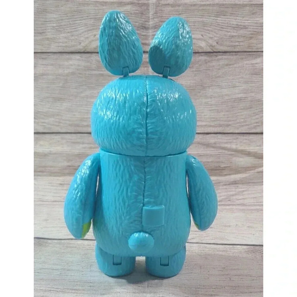 Disney Pixar Toy Story 4 Bunny 9" Blue Hard Plastic Poseable Figure - Picture 3 of 3